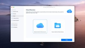 easeus data recovery icloud module