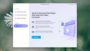 wondershare recoverit corrupted video repair macos