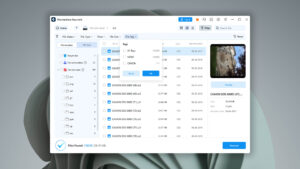 wondershare recoverit file tag filter