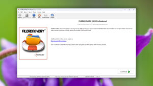 filerecovery 2022 professional main screen