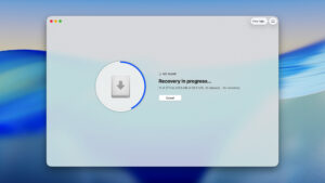 disk drill for mac recovery process