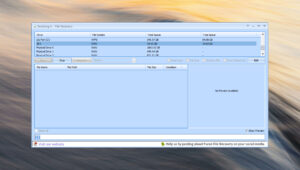Puran File Recovery scanning screen